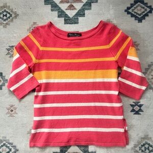 VTG Colorful Striped Women's Blouse
